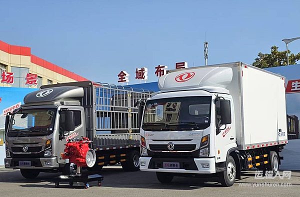 盈占冷鏈貨運(yùn)高峰 東風(fēng)多利卡康陸威一路領(lǐng)鮮