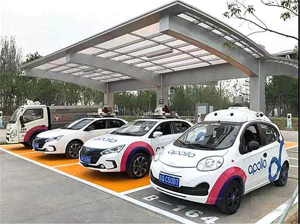 此次雄安测试包括了百度Apollo平台的多款车型