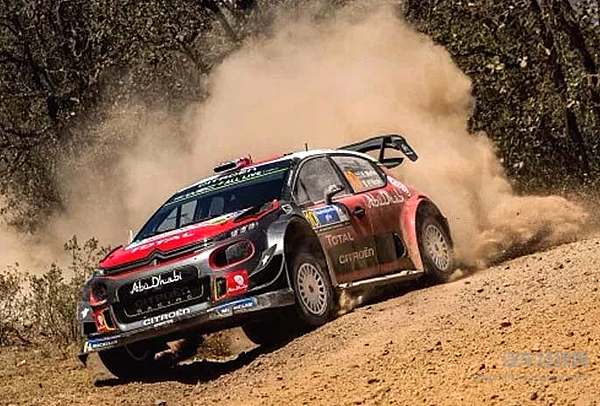 WRC福特又赢了 勒布爆胎无缘领奖台