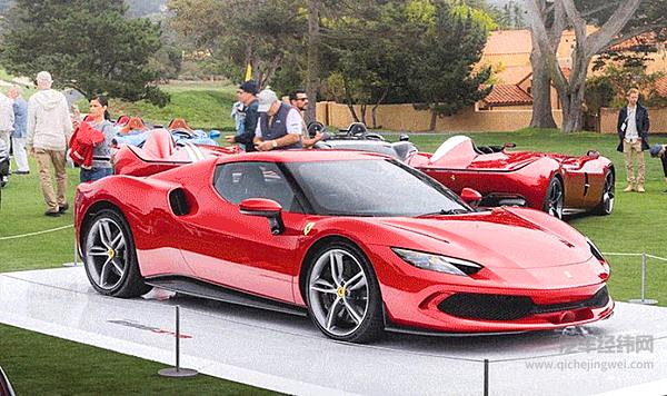 法拉利亮相第 70 届圆石滩车展 跃马激情重燃