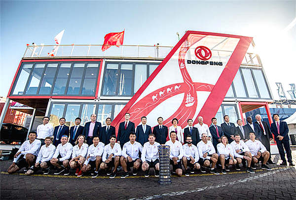 东风队摘得2017-2018沃尔沃环球帆船赛桂冠 东风汽车目标2020年海外出口15万