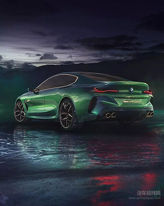 宝马M8四门轿跑概念车颜值爆裂 地球人都想以身相许