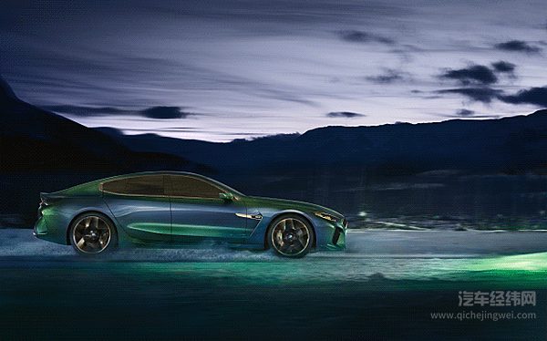 宝马M8四门轿跑概念车颜值爆裂 地球人都想以身相许