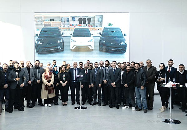 约旦比亚迪海鸥交付仪式