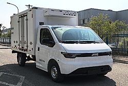 江鈴福特輕客E福順 60kw 4X2 3.1米 純電動冷藏車 (YHV5033XLCBEVS01)41.86kwh