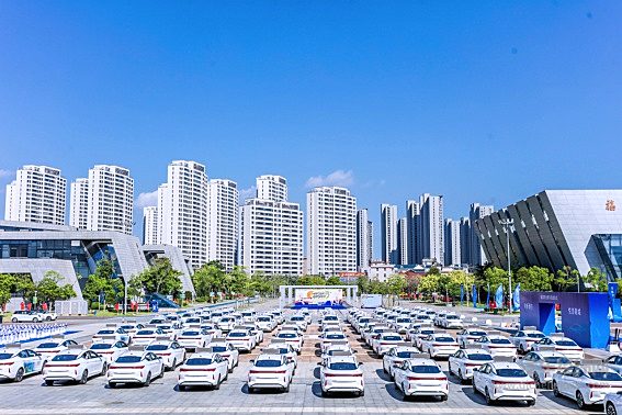 政企携手！江汽集团助力福清打造绿色交通新名片