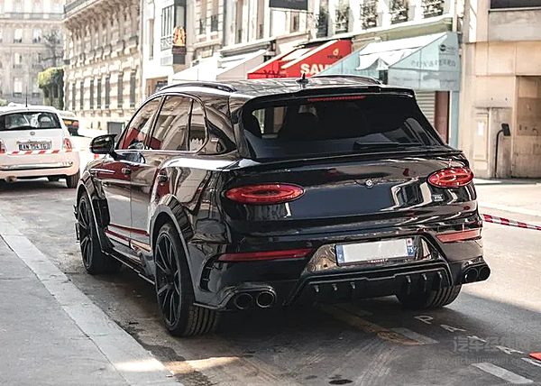 宾利添越MANSORY子夜黑定制版