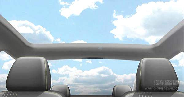 天幕智能座驾荣威i6 MAX 3平米全景天幕揭秘！