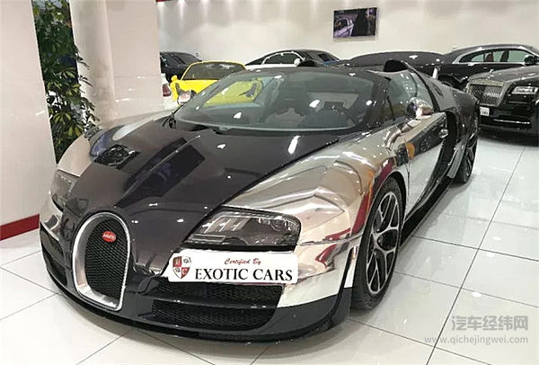 实拍中东最牛豪车店，布加迪卖1600万，法拉利都不想看了
