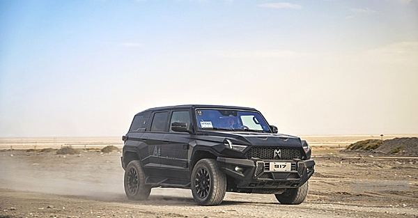 即将批量交付的中国东风汽车猛士 这次去开启敦煌开启淬炼之旅