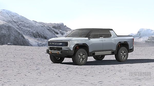 上汽大通MAXUS“大型纯电性能皮卡”GST概念车