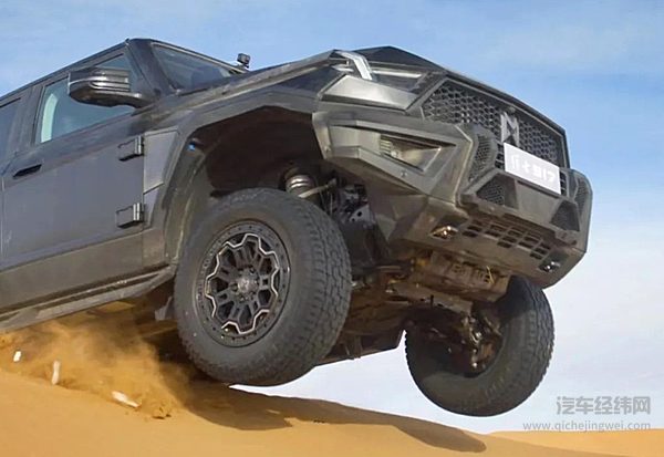 东风汽车猛士917获国内首张越野性能认证证书