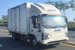 江淮康铃领跑EK6 130kw 4X2 4.15米 厢式纯电动轻卡载货车 (HFC5042XXYP3EV1)100.46kwh