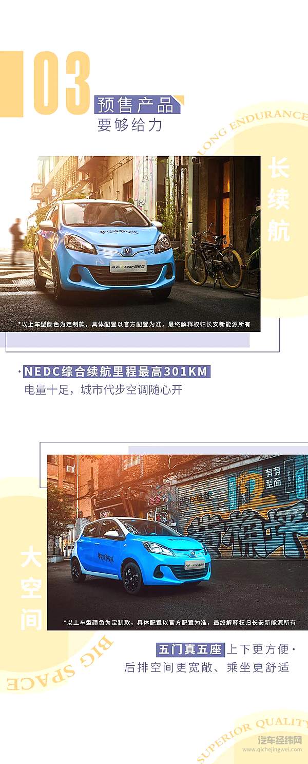 你的代步神器来啦 奔奔E-Star国民版2.98万（限量）起开启预售