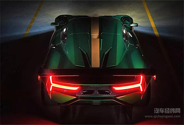 自吸V8、1.2吨下压力，Senna劲敌Brabham BT62来了！