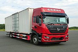 東風(fēng)商用車(chē)東風(fēng)天錦KR 2025款 280馬力 4X2 9.8米 廂式國(guó)六中卡載貨車(chē) (法士特變速箱)(DFH5180XXYE27)
