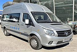 福田圖雅諾 150馬力 2L雙排國(guó)六柴油 封閉廂式貨車(chē) (BJ5048XDW-L1)
