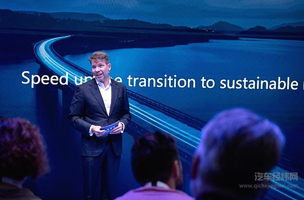 宁德时代欧洲总裁徐天浩（Mathias Huettenrauch）  发布会致辞