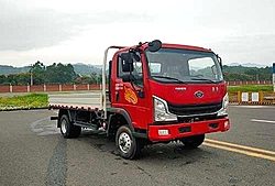 中國(guó)重汽海西豪曼H3 180馬力 4X4 4.15米 欄板式國(guó)六輕卡載貨車 (法士特變速箱)(ZZ2048F27FB4)