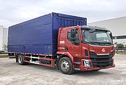 東風柳汽乘龍H5 創(chuàng)富版 280馬力 4X2 9.7米 翼展式國六中卡載貨車 (法士特變速箱)(LZ5120XYKM3AC1)