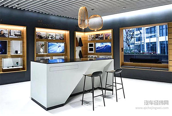 拜腾上海体验店体验区