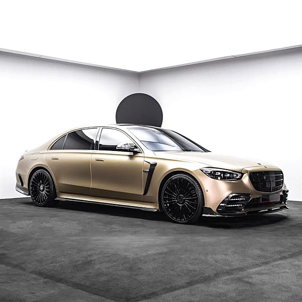 奔驰S580MANSORY哑光金定制版