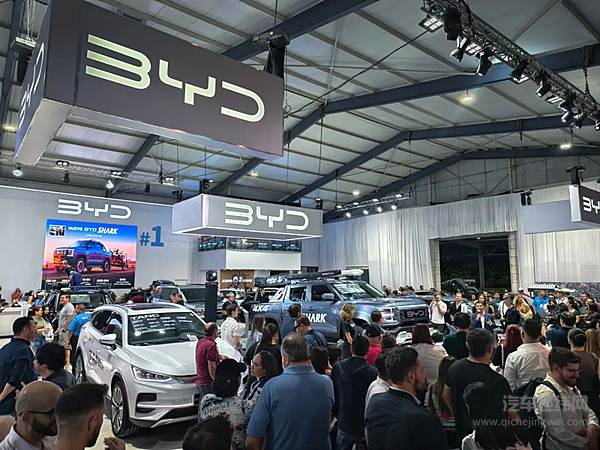 BYDSHARK在哥斯达黎加EXPOMOVIL车展发布