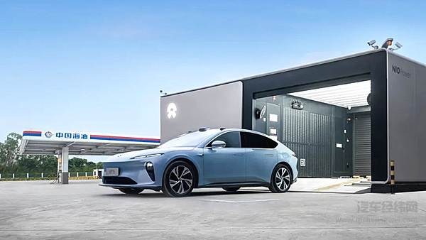 蔚来与中国海油首批合作换电站正式上线