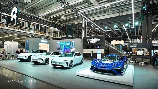 蔚来亮相瑞典电动车展