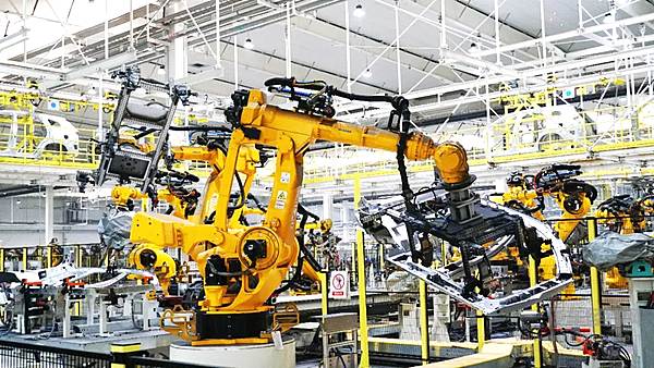 图为奇瑞智能网联超级一工厂