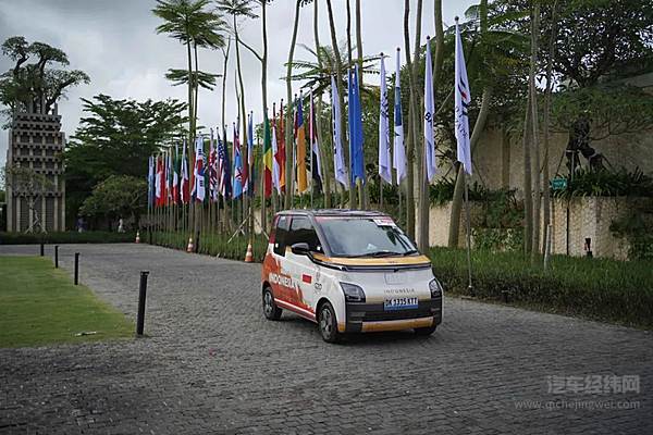 中国五菱新能源登上G20巴厘岛峰会 Air ev 晴空成为中国智造名片