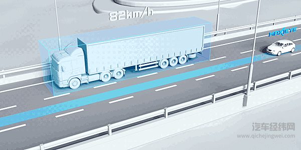 智驾科技MAXIEYE NOM安全避让大车演示