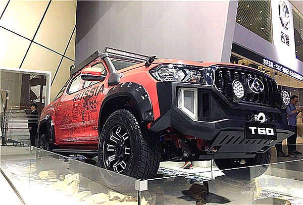 大通皮卡T60 和千萬奮斗者一路奔富