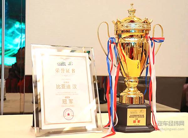 新能源汽车大赛比亚迪再获殊荣