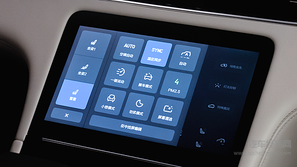 “霸道”主驾爱用功能