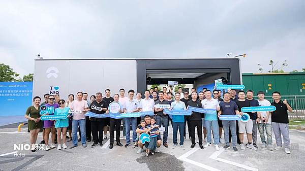 蔚来安徽高速换电网络正式打通