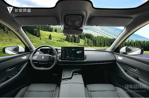 长安深蓝SL03吹响长安进军新能源汽车的号角