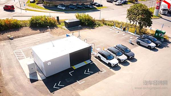 挪威第二座充换电一体站正式上线