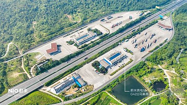 蔚来安徽高速换电网络正式打通