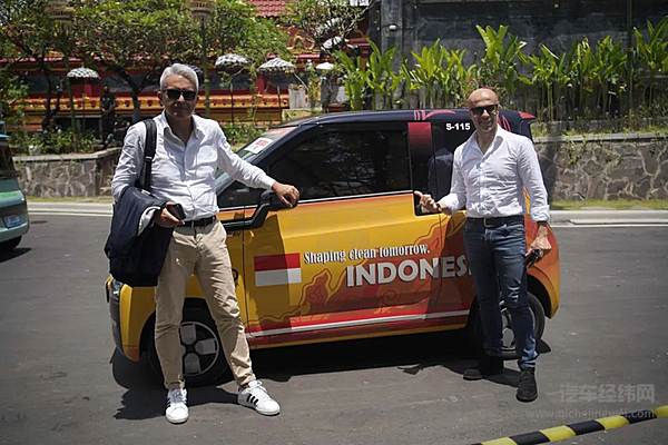 中国五菱新能源登上G20巴厘岛峰会 Air ev 晴空成为中国智造名片