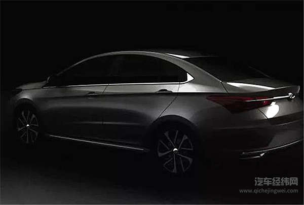 奇瑞新车预告图发布 将于北京车展亮相