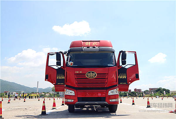 解放携手壳牌送卡车达人去法国 厦门首场新J6P南方版炫技闯三关