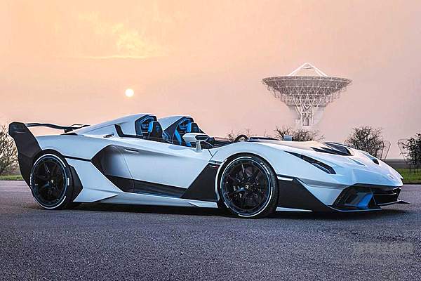 全球仅一台 没有风挡的兰博基尼SC20