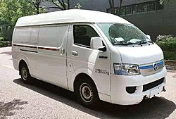 福田圖雅諾風(fēng)景G7EV 2024款 85kw 1.24L單排汽油 封閉廂式貨車(chē) 53.58kwh