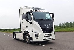黃河牌 540馬力 4X2 排半國六重卡牽引車 (中國重汽手自一體變速箱)(ZZ4187W361XF1)
