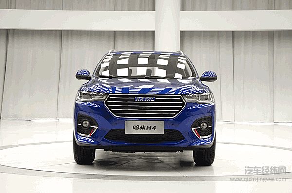 SUV也有红蓝CP配 哈弗H4时尚感信手拈来