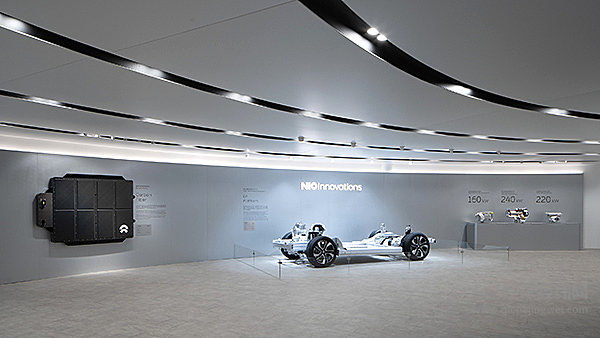 蔚来ET预览版亮相2019上海车展 “一键加电”对外开放