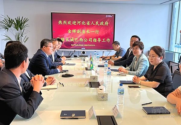 河北省政府副省长金晖莅临长城汽车巴西总部指导工作