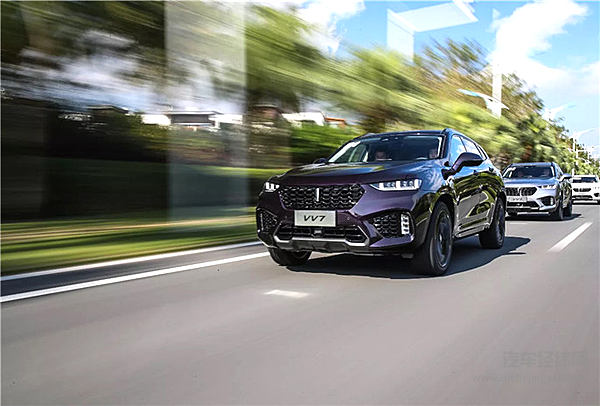 VV7/VV5车队三亚驰骋引注目 WEY品牌2018加速度持续领航