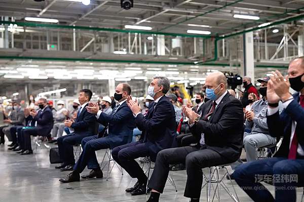 长城汽车俄罗斯发动机工厂奠基仪式现场